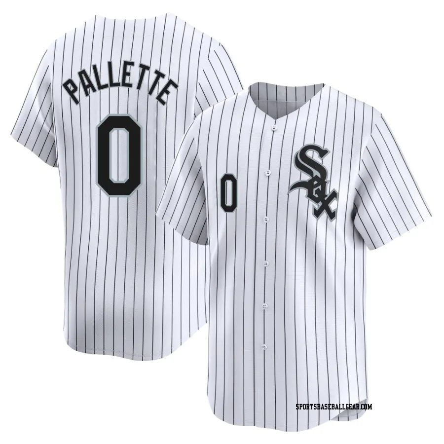Peyton Pallette Men's Chicago White Sox White Limited Home Jersey