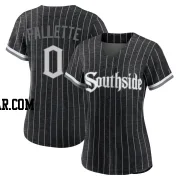 Peyton Pallette Women's Chicago White Sox Black Replica 2021 City Connect Jersey