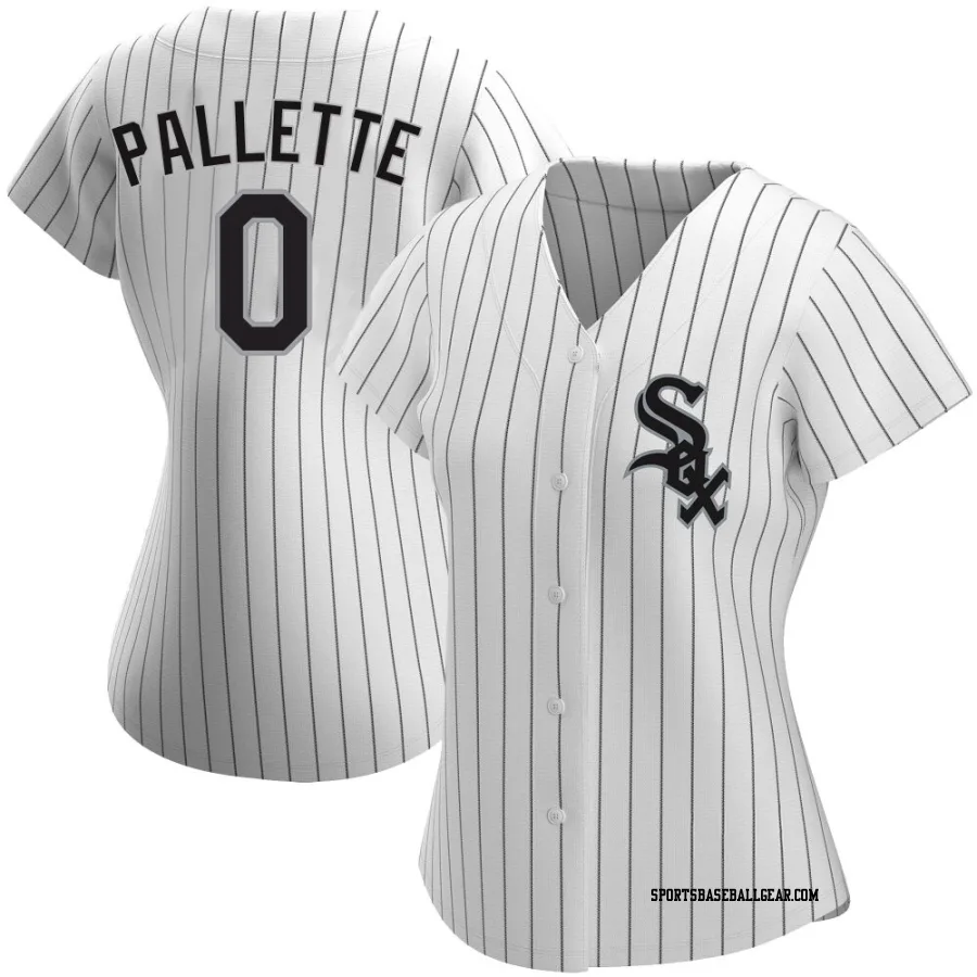 Peyton Pallette Women's Chicago White Sox White Replica Home Jersey