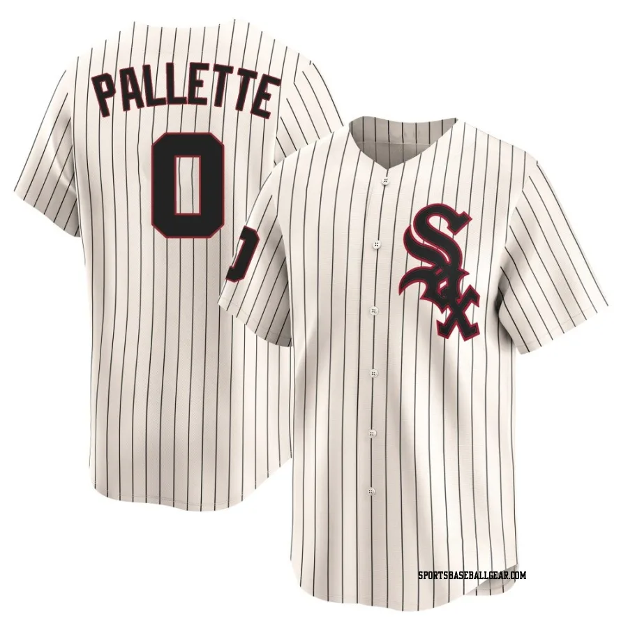 Peyton Pallette Youth Chicago White Sox Cream Limited Throwback Cooperstown Jersey