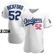 Phil Bickford Men's Los Angeles Dodgers White Authentic Home Jersey