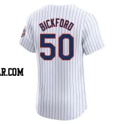Phil Bickford Men's New York Mets White Elite Home Jersey