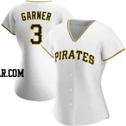 Phil Garner Women's Pittsburgh Pirates White Authentic Home Jersey