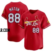 Phil Maton Men's St. Louis Cardinals Red Limited 2024 City Connect Jersey