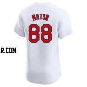 Phil Maton Men's St. Louis Cardinals White Elite Home Jersey