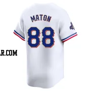Phil Maton Men's Texas Rangers Gold Limited White 2024 Collection Jersey