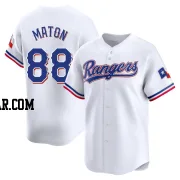 Phil Maton Men's Texas Rangers White Limited Home Jersey