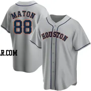 Phil Maton Youth Houston Astros Gray Replica Road Jersey