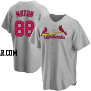 Phil Maton Youth St. Louis Cardinals Gray Replica Road Jersey