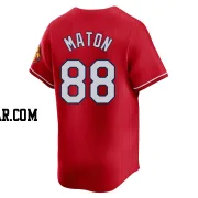 Phil Maton Youth St. Louis Cardinals Red Limited 2024 City Connect Jersey