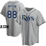 Phil Maton Youth Tampa Bay Rays Gray Replica Road Jersey