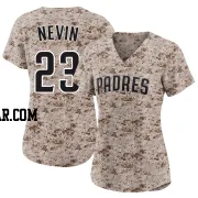 Phil Nevin Women's San Diego Padres Camo Limited 2nd Alternate Jersey