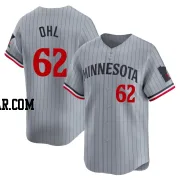Pierson Ohl Men's Minnesota Twins Gray Limited Road Jersey