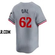 Pierson Ohl Men's Minnesota Twins Gray Limited Road Jersey