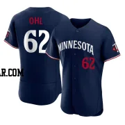 Pierson Ohl Men's Minnesota Twins Navy Authentic Alternate Jersey