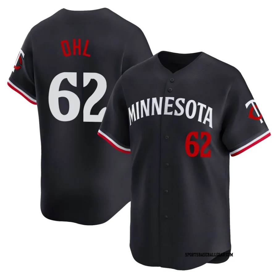 Pierson Ohl Men's Minnesota Twins Navy Limited Alternate Jersey