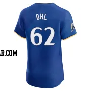 Pierson Ohl Men's Minnesota Twins Royal Elite 2024 City Connect Jersey