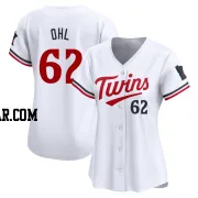 Pierson Ohl Women's Minnesota Twins White Limited Home Jersey