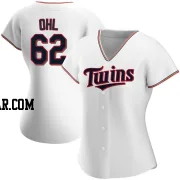 Pierson Ohl Women's Minnesota Twins White Replica Home Jersey
