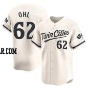 Pierson Ohl Youth Minnesota Twins Cream Limited Alternate Jersey