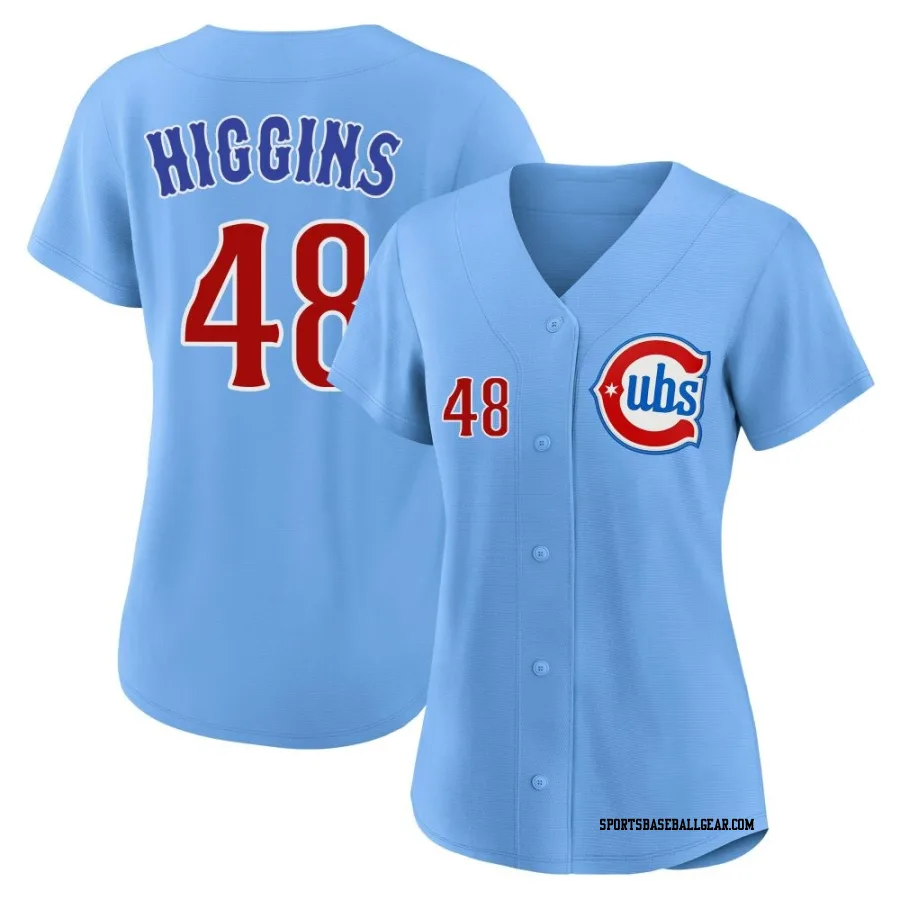P.J. Higgins Women's Chicago Cubs Royal Limited 2nd Alternate Jersey