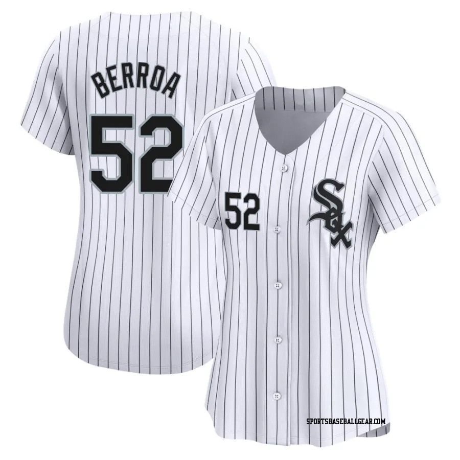 Prelander Berroa Women's Chicago White Sox White Limited Home Jersey