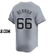 Prelander Berroa Youth Chicago White Sox Gray Limited Road Jersey