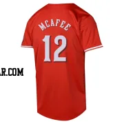 Quincy Mcafee Men's Cincinnati Reds Red Limited Alternate Jersey