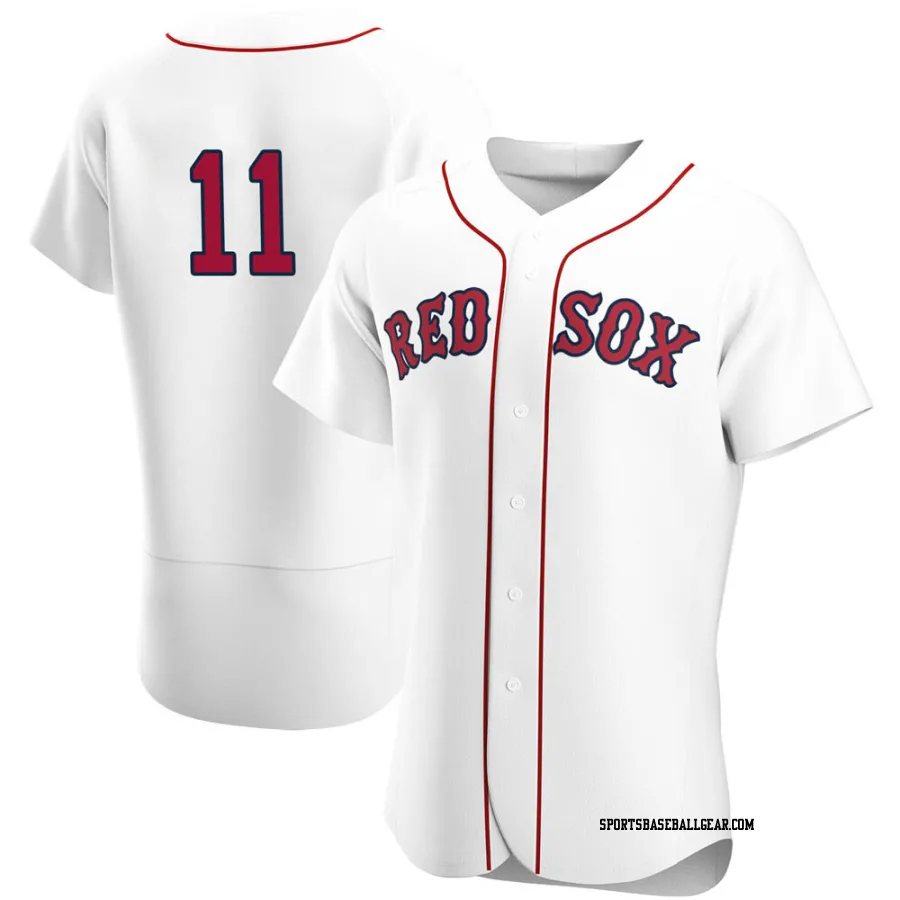 Rafael Devers Men's Boston Red Sox White Authentic Home Team Jersey