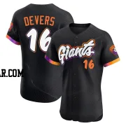 Rafael Devers Men's San Francisco Giants Anthracite Elite 2025 City Connect Jersey