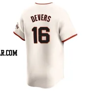 Rafael Devers Men's San Francisco Giants Cream Elite Home Jersey