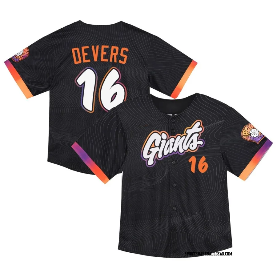 Rafael Devers Toddler San Francisco Giants Anthracite Limited 2025 City Connect Jersey