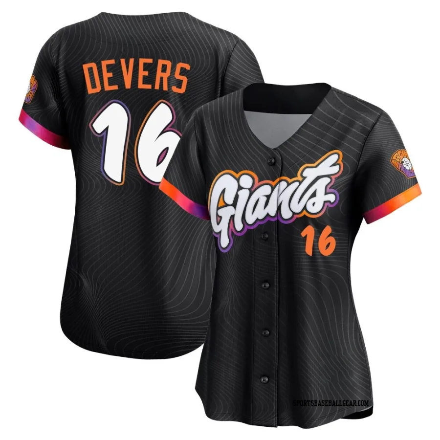 Rafael Devers Women's San Francisco Giants Anthracite Limited 2025 City Connect Jersey