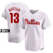 Rafael Marchan Men's Philadelphia Phillies White Limited Home Jersey