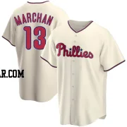 Rafael Marchan Youth Philadelphia Phillies Cream Replica Alternate Jersey