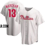 Rafael Marchan Youth Philadelphia Phillies White Replica Home Jersey