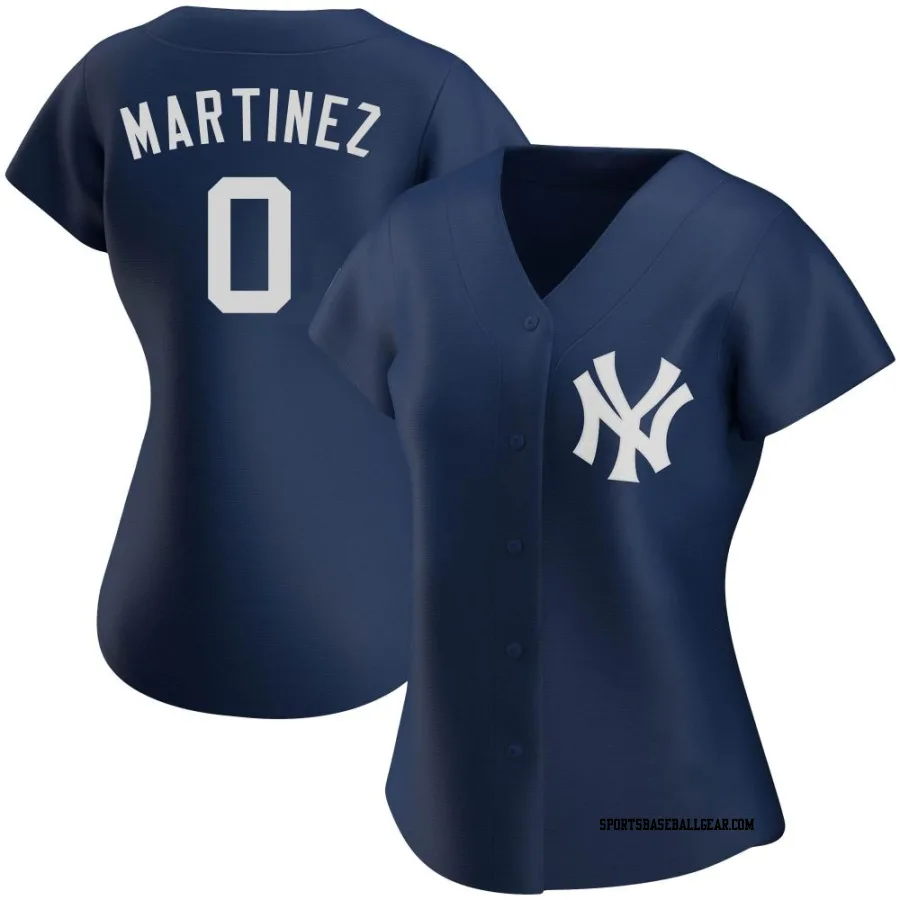 Rafael Martinez Women's New York Yankees Navy Replica Alternate Team Jersey