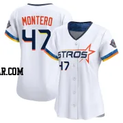 Rafael Montero Women's Houston Astros White Limited 2025 City Connect Jersey