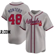 Rafael Montero Youth Atlanta Braves Gray Limited Away Jersey