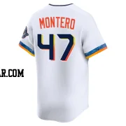 Rafael Montero Youth Houston Astros White Limited 2025 City Connect Jersey
