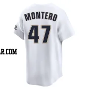 Rafael Montero Youth Houston Astros White Limited Throwback Cooperstown Collection Jersey