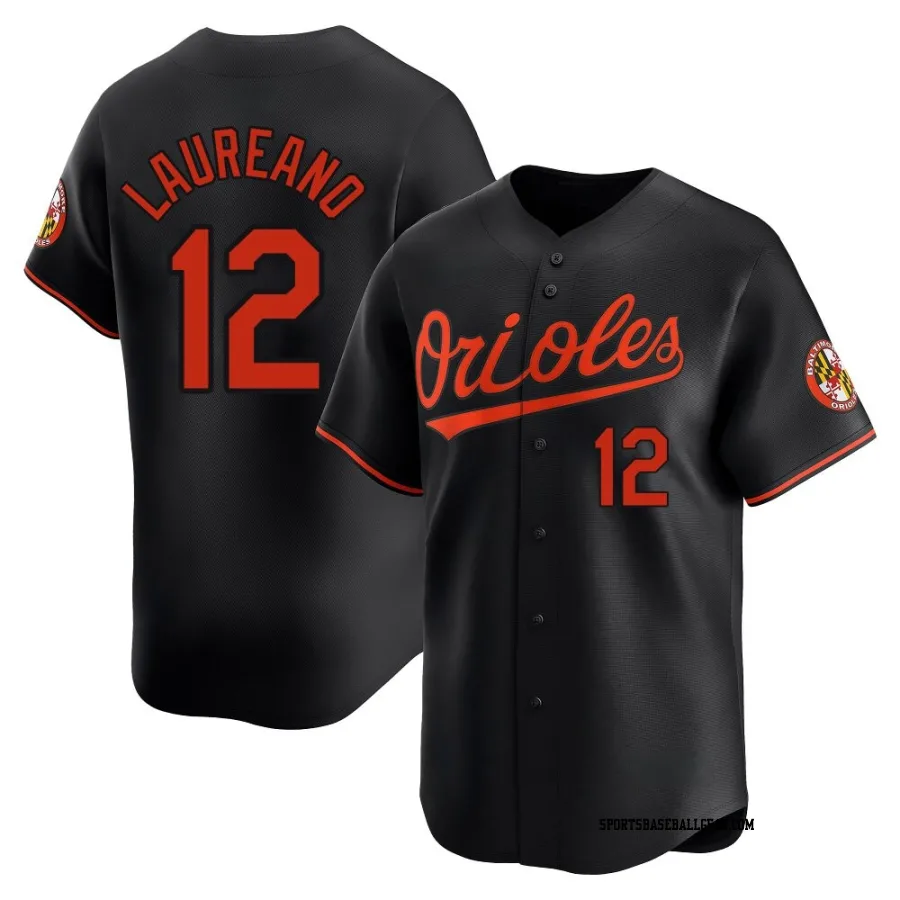 Ramon Laureano Men's Baltimore Orioles Black Limited Alternate Jersey