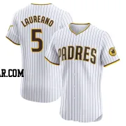 Ramon Laureano Men's San Diego Padres White Elite Home Jersey