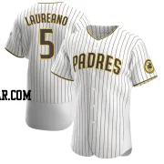 Ramon Laureano Men's San Diego Padres White/Brown Authentic Home Jersey