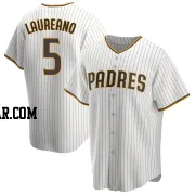 Ramon Laureano Men's San Diego Padres White/Brown Replica Home Jersey