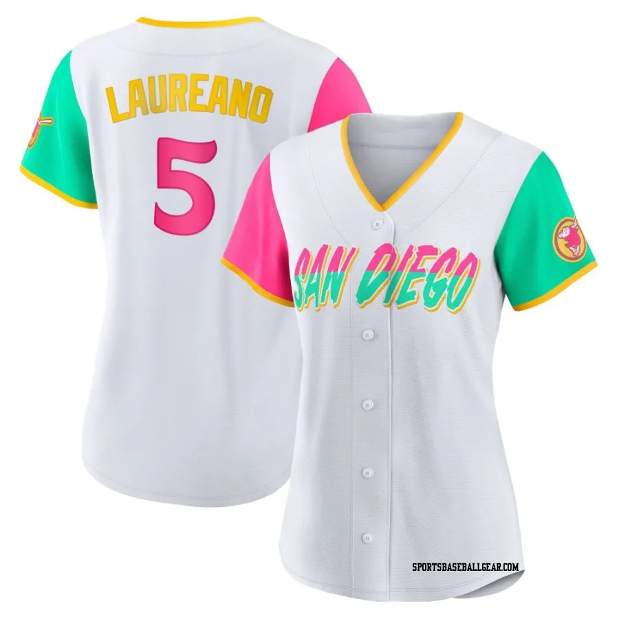 Ramon Laureano Women's San Diego Padres White Replica 2022 City Connect Jersey