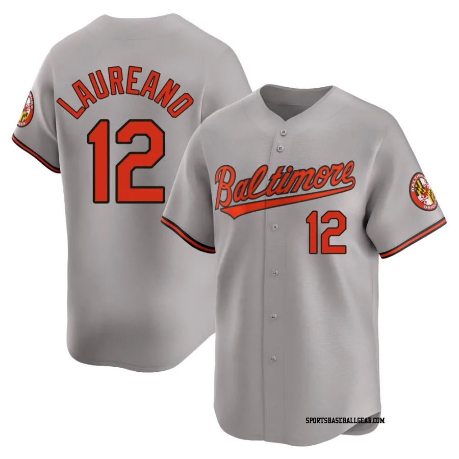 Ramon Laureano Youth Baltimore Orioles Gray Limited Road Jersey
