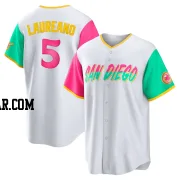 Ramon Laureano Youth San Diego Padres White Replica 2022 City Connect Jersey