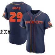 Ramon Urias Men's Houston Astros Navy Authentic 2022 City Connect Jersey
