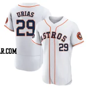 Ramon Urias Men's Houston Astros White Authentic 2022 World Series Champions Home Jersey
